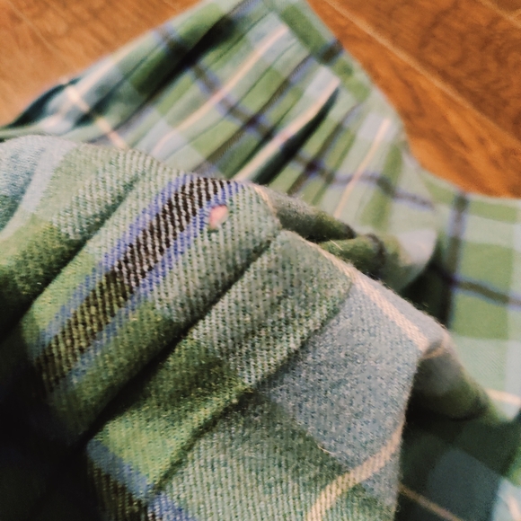 Mosbrook vintage▪️ mad for plaid▪️ academia school girl full length wool skirt S - Picture 11 of 12